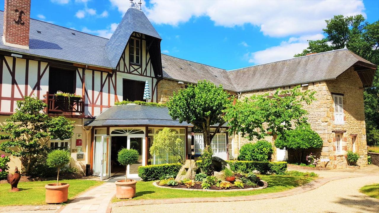 Hotel Le Manoir Du Lys, The Originals Relais Bagnoles de l'Orne Normandie Zewnętrze zdjęcie